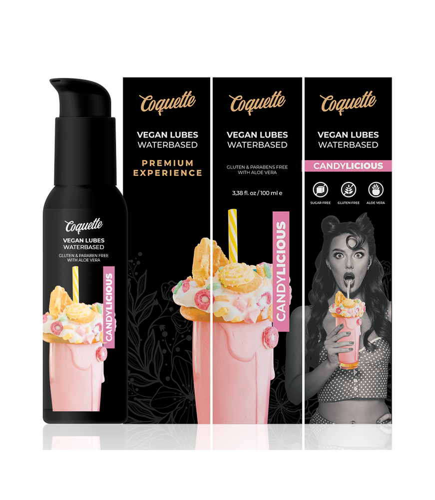 COQUETTE CHIC DESIRE PREMIUM EXPERIENCE 100ML VEGAN LUBES CANDYLICIOUS