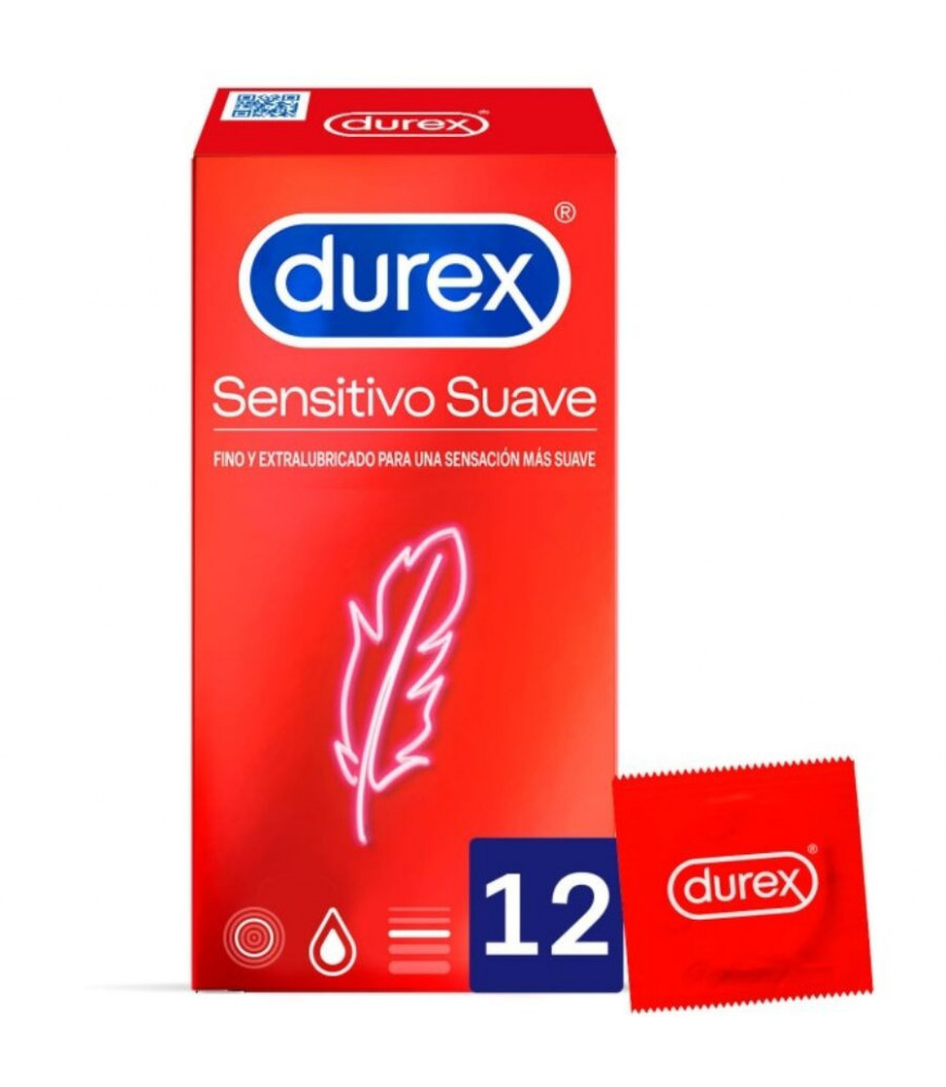 UNITÉS SOFT SENSITIVE DUREX 12