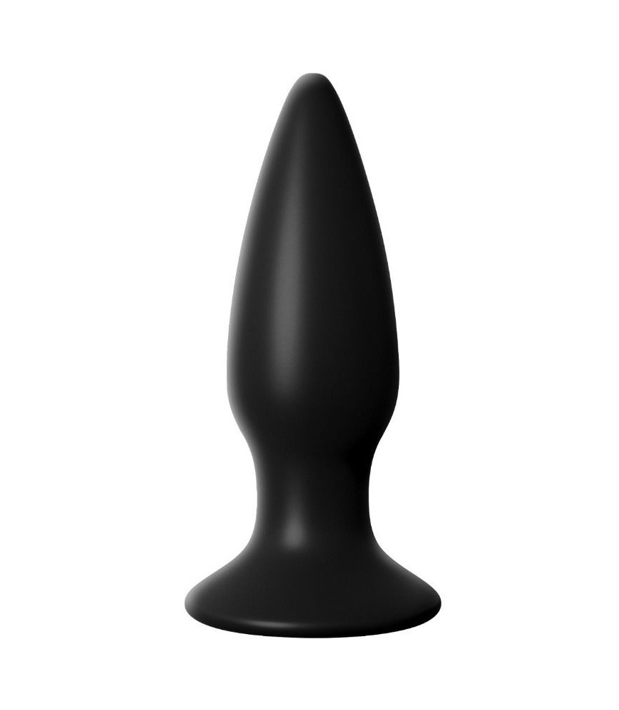 Plug Anal Classique Petit Rechargeable Noir - Elite Collection