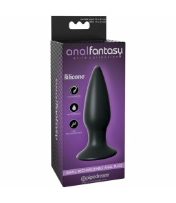 Plug Anal Classique Petit Rechargeable Noir - Elite Collection