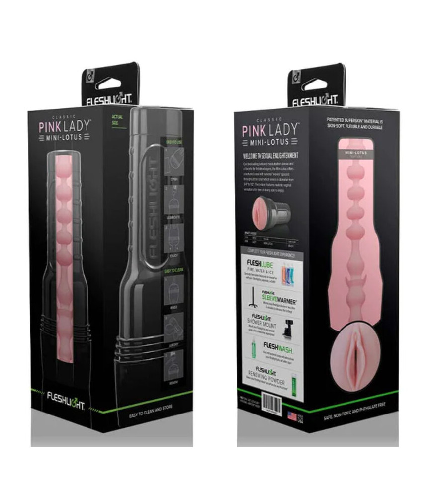 FLESHLIGHT PINK LADY MINI-LOTUS STROKER