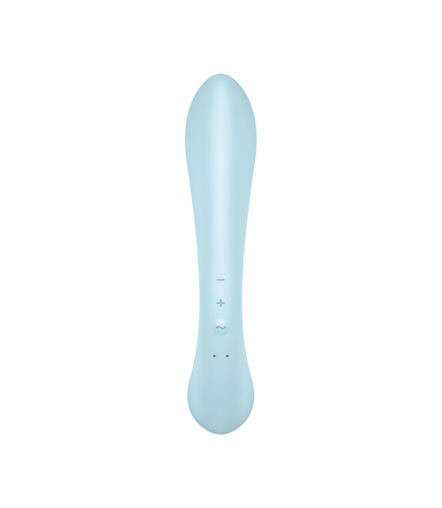 SATISFYER TRIPLE OH HYBRID VIBRATION - ROSE