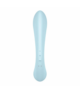 SATISFYER TRIPLE OH HYBRID VIBRATION - ROSE