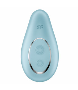 VIBRATEUR LAY-ON SATISFYER DIPPING DELIGHT - BLEU