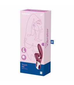 SATISFYER TOUCH ME RABBIT VIBRATION - ROUGE