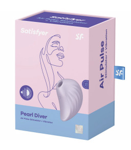 STIMULATEUR ET VIBRATEUR SATISFYER PEARL DIVER - VERT