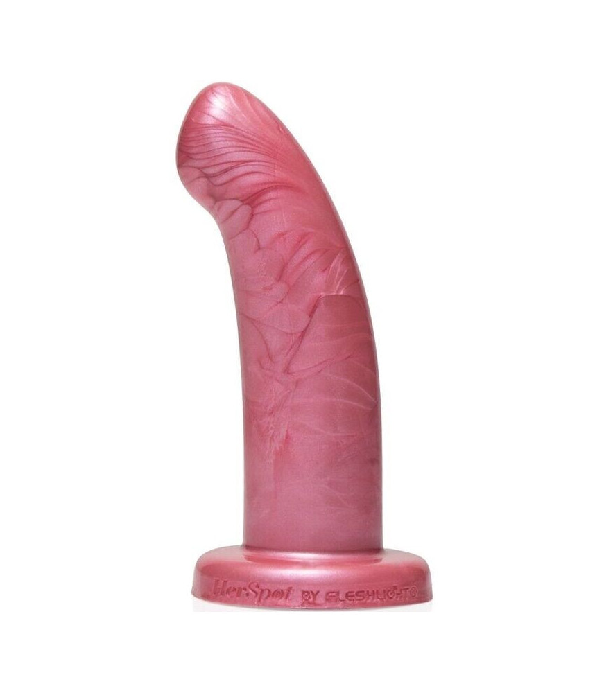 Dildo Ventouse Courbe M Golden Rose - Herspot