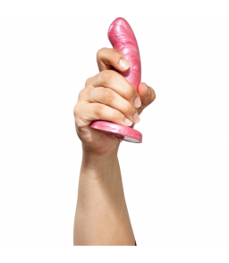 Dildo Ventouse Courbe M Golden Rose - Herspot