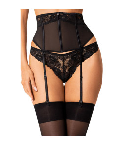 Porte-jarretelles noir sexy Serena love XS/S - Obsessive