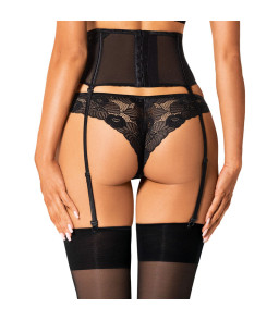 Porte-jarretelles noir sexy Serena love XS/S - Obsessive