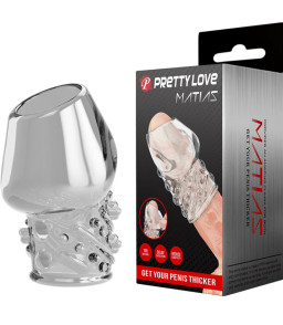 Gaine pour pénis transparent étanche en TPR - Pretty Love Male