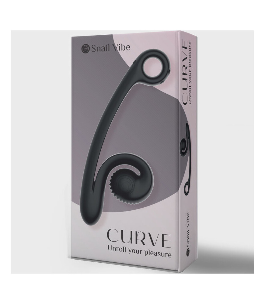 VIBRATEUR SNAIL VIBE CURVE NOIR