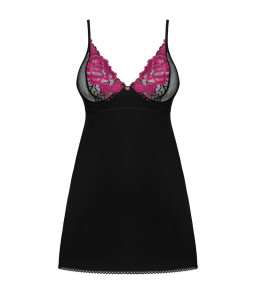 OBSESSIVE - ROSENTY CHEMISE  TANGA XS/S