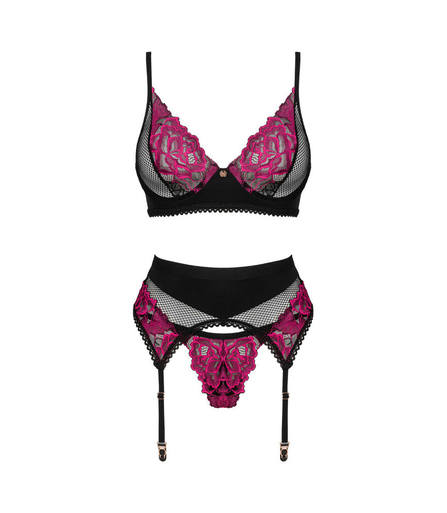 OBSESSIVE - ROSENTY SET TRES PIEZAS XS/S