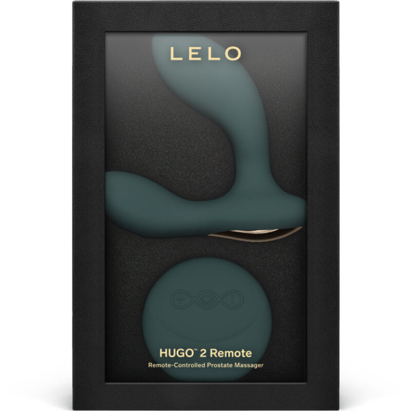 LELO - MASSEUR DE PROSTATE TÉLÉCOMMANDE HUGO 2 VERT