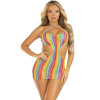 LEG AVENUE - ROBE MULTICOLORE