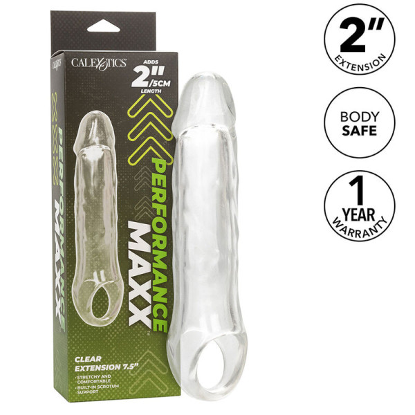 CALIFORNIA EXOTICS - EXTENSION PERFORMANCE MAXX CLEAR 7,5 TRANSPARENTE