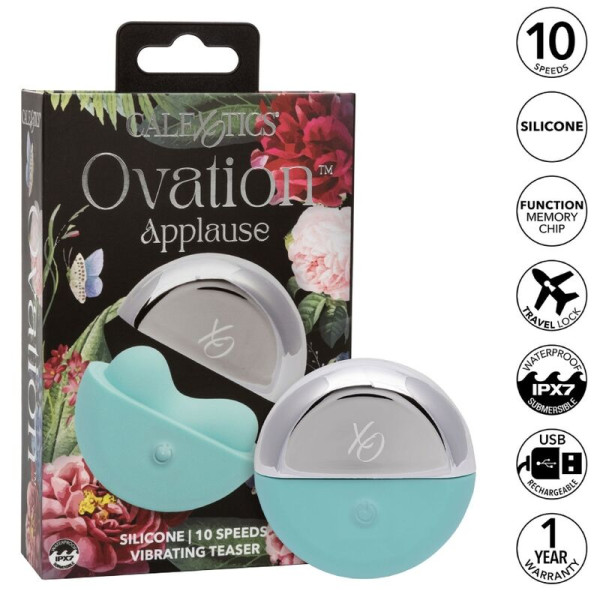 CALIFORNIA EXOTICS - OVATION STIMULATEUR DAPLAUSES VERT AQUA