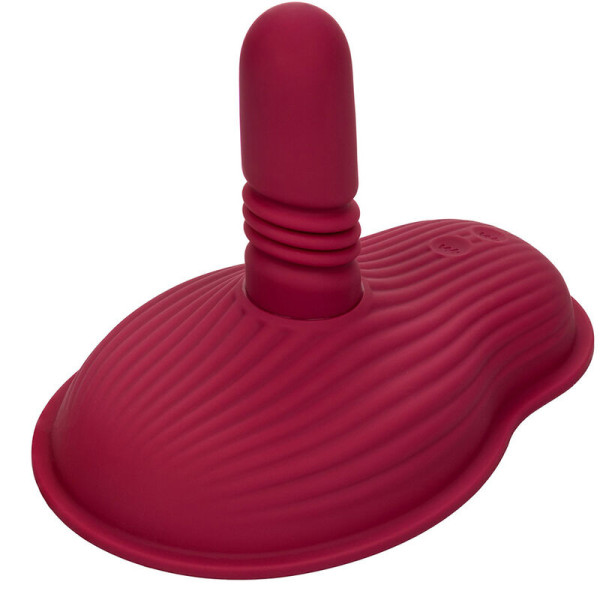 CALIFORNIA EXOTICS - RIDER MASSAGER DOUBLE MOTEUR TÉLÉCOMMANDE ROUGE