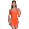 CHILIROSE - ROBE CR 4704 ORANGE S/M