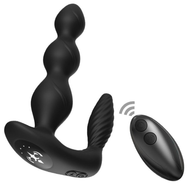 ARMONY - MANFUN VIBRATEUR  STIMULATEUR ANAL PLUG TÉLÉCOMMANDE NOIR