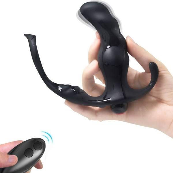 ARMONY - KNIGHT VIBRATEUR ANAL PROSTATE  ANNEAU TÉLÉCOMMANDE NOIR