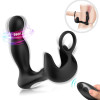 ARMONY - VIBRATEUR SURROUND ANAL  STIMULATEUR TESTICULOS  ANNEAU TÉLÉCOMMANDE NOIR