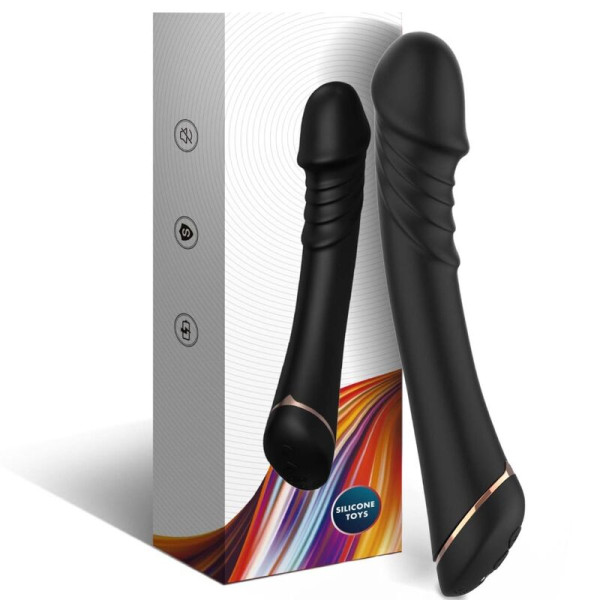 ARMONY - GODE VIBRATEUR SILICONE NOIR