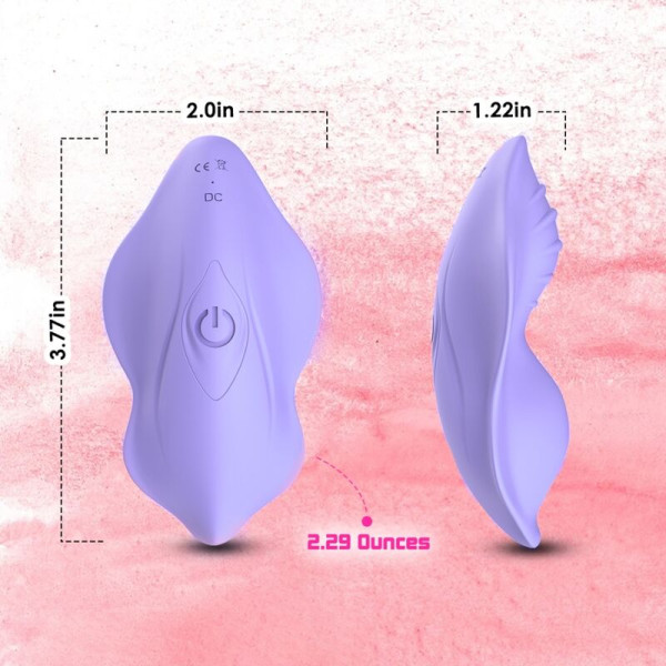 ARMONY - WHISPER WEARABLE PANTIES VIBRATEUR TÉLÉCOMMANDE VIOLET