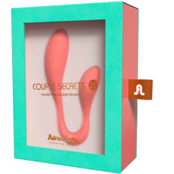 ADRIEN LASTIC - COUPLE SECRETS II DOUBLE STIMULATION ROSE + APPLICATION GRATUITE