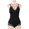 SUBBLIME - TEDDY DÉTAIL DENTELLE FLORALE NOIR S/M