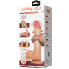 PRETTY LOVE - SÉRIE SLIDING SKIN GODE RÉALISTE AVEC VENTOUSE SLIDING SKIN FLESH 21,8 CM