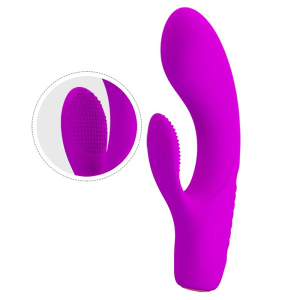 PRETTY LOVE - VIBRATEUR RECHARGEABLE TIM PURPLE