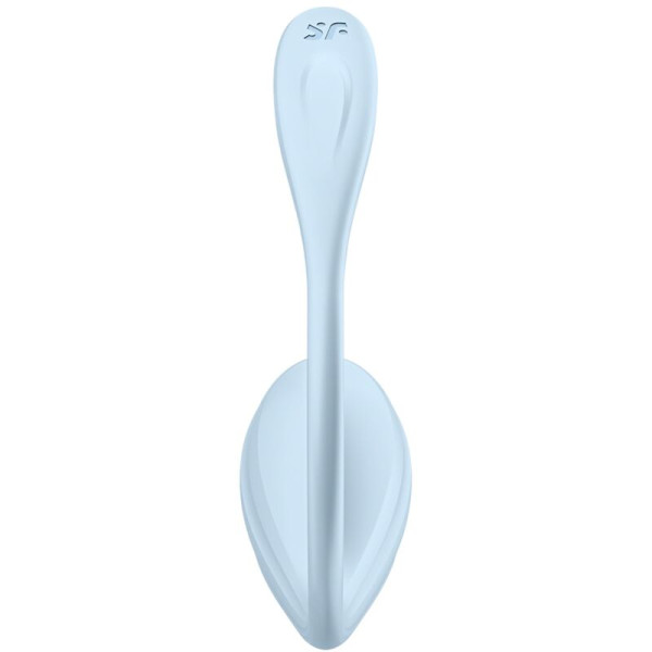 SATISFYER - APPLICATION GRATUITE STIMULATEUR DE POINT G PÉTALE LISSE BLEU CIEL