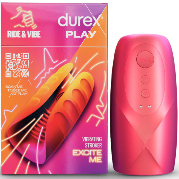 DUREX - MASTURBATEUR VIBRATEUR TOY RIDE  VIBE