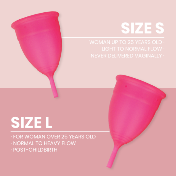 INTIMICHIC - COUPE MENSTRUELLE EN SILICONE MÉDICALE - TAILLE S