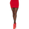 LEG AVENUE - BAS TAUPES CERISE NOIRE