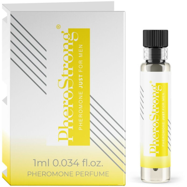 PHEROSTRONG - PARFUM AUX PHÉROMONES JUSTE POUR HOMMES 1 ML