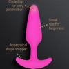 G-VIBE - GPLUG PLUG ANAL VIBRATEUR XS FUCHSIA