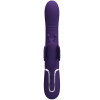 PRETTY LOVE - VIBRATEUR MULTIFONCTION LAPIN 4 EN 1 PAPILLON VIOLET