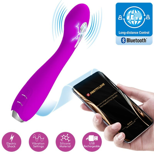 PRETTY LOVE - APPLICATION GRATUITE HECTOR ELECTROSHOCK VIBRATOR VIOLET