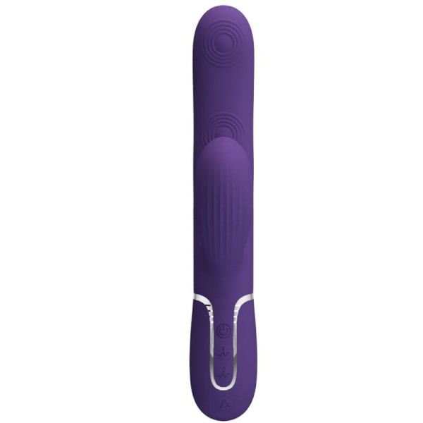 PRETTY LOVE - VIBRATEUR PERLITA G-SPOT 3 EN 1 MULTIFONCTION VIOLET