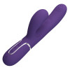 PRETTY LOVE - VIBRATEUR PERLITA G-SPOT 3 EN 1 MULTIFONCTION VIOLET