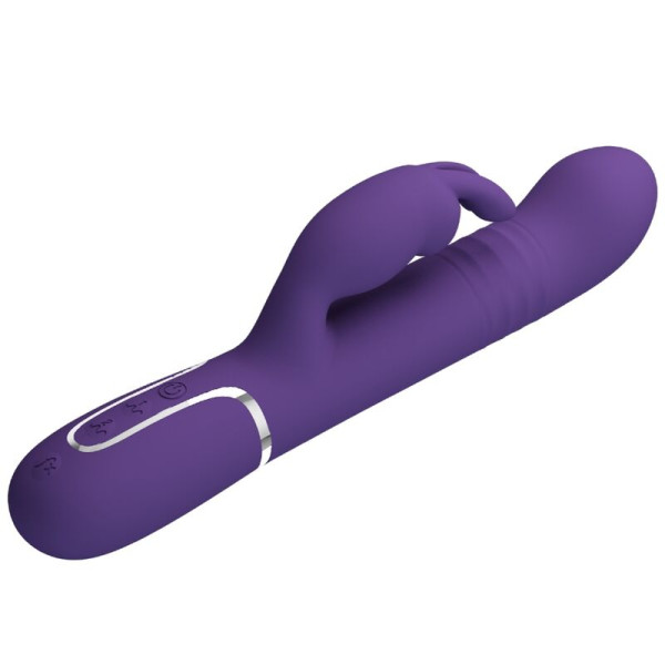 PRETTY LOVE - COALE VIBRATEUR  RABBIT 4 EN 1 VIOLET