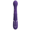 PRETTY LOVE - VIBRATEUR DEJON RABBIT 3 EN 1 MULTIFONCTION VIOLET