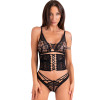 LIVCO CORSETTI FASHION - CINEX ATLANTIN LC 90704 ENSEMBLE TROIS PIÈCES NOIR S/M