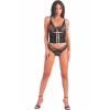 LIVCO CORSETTI FASHION - CINEX ATLANTIN LC 90704 ENSEMBLE TROIS PIÈCES NOIR S/M