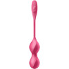 SATISFYER - LOVE BIRDS 2 BALLES VIBRANTES DE KEGEL + APPLICATION GRATUITE