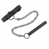 KINK - COLLIER AVEC LAISSE FONCÉE 65 CM AJUSTABLE 37-54 CM X 3 CM