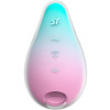 SATISFYER - MERMAID VIBES STIMULATEUR  VIBRATEUR MENTHE ET ROSE